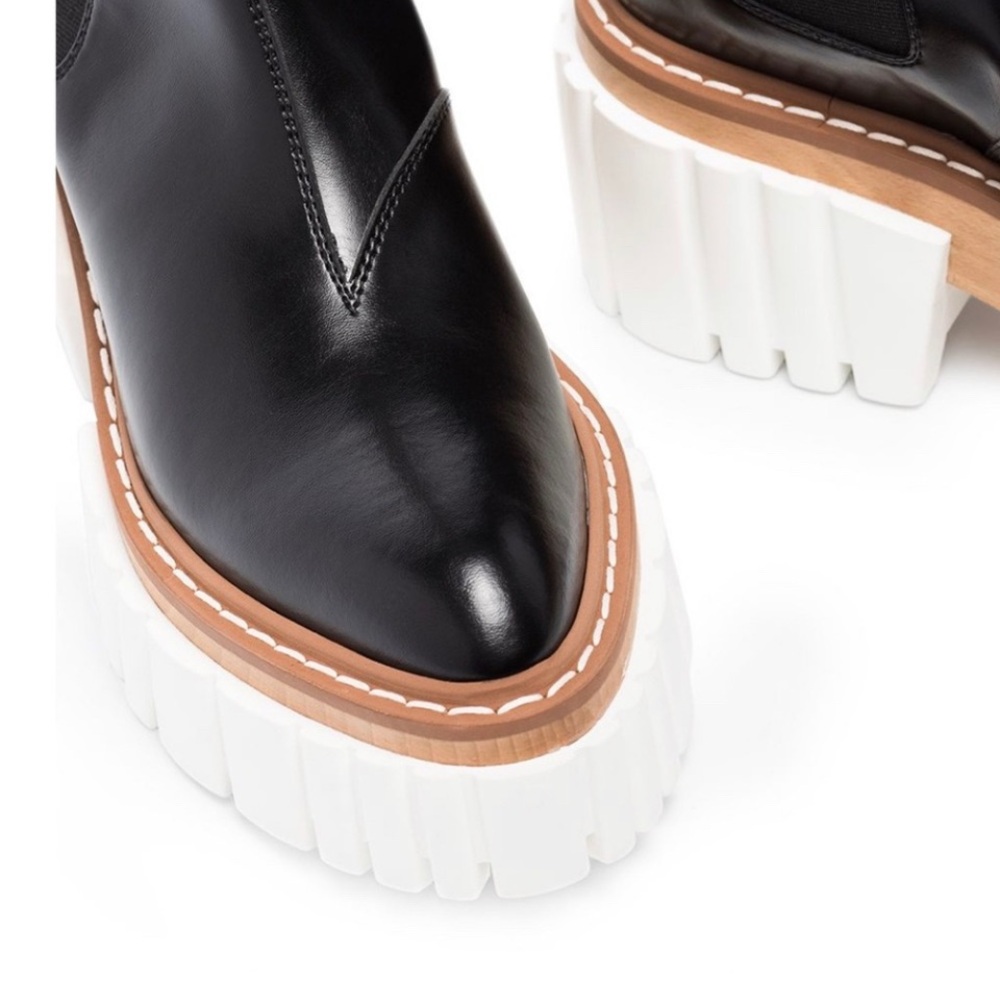 Stella McCartney Emilie Boots in Patent Alter Leather - Picture 5 of 11
